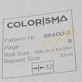 Som Colorisma 88400-2 Çiçek Duvar Kağıdı 10m² - Görsel 3