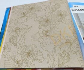 Som Colorisma 88400-3 Çiçek Duvar Kağıdı 10m²