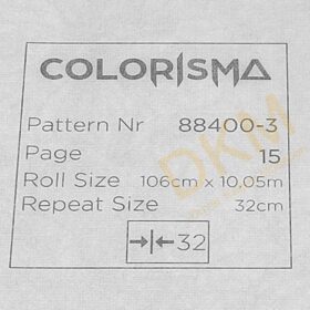 Som Colorisma 88400-3 Çiçek Duvar Kağıdı 10m² - Görsel 3