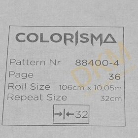 Som Colorisma 88400-4 Çiçek Duvar Kağıdı 10m² - Görsel 3