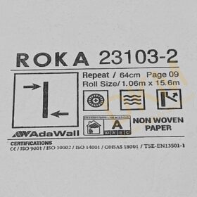 AdaWall RoKa 23103-2 Damarlı parlak Duvar Kağıdı 16m² - Görsel 3