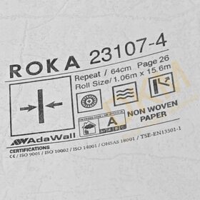 AdaWall RoKa 23107-4 Damarlı parlak Duvar Kağıdı 16m² - Görsel 3