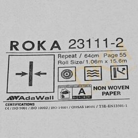 AdaWall RoKa 23111-2 Renkli alacalı Duvar Kağıdı 16m² - Görsel 3