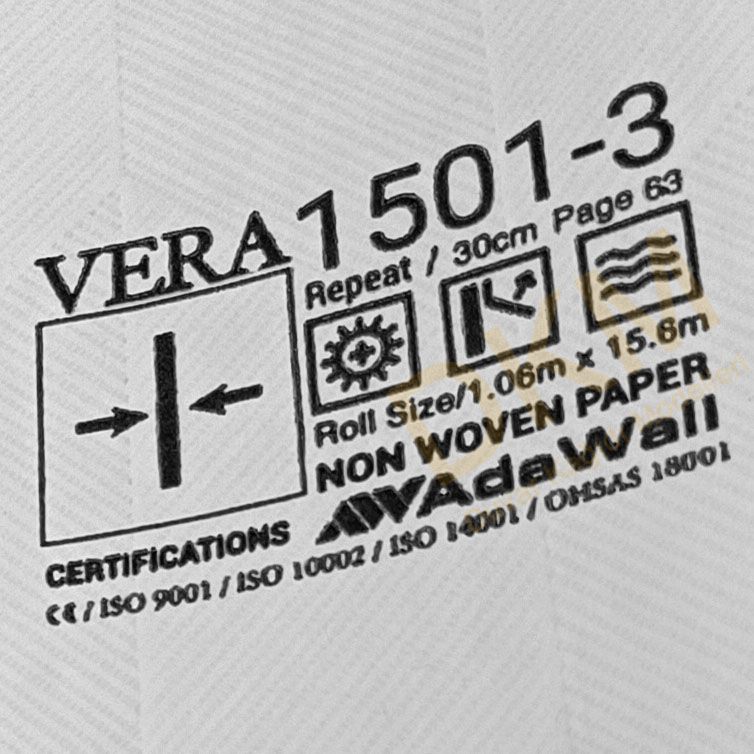 AdaWall Vera 1501-3 Geometrik şekiller Duvar Kağıdı 16m² - Görsel 3