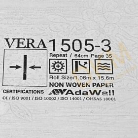 AdaWall Vera 1505-3 Çiçek Duvar Kağıdı 16m² - Görsel 3