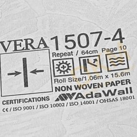 AdaWall Vera 1507-4 Yaprak Duvar Kağıdı 16m² - Görsel 3