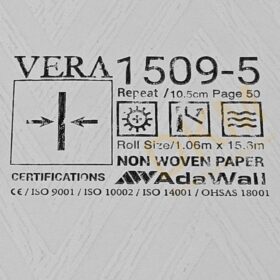 AdaWall Vera 1509-5 Zigzag Duvar Kağıdı 16m² - Görsel 3