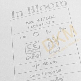 Rasch In Bloom 4126-04 412604 Damask büyük Duvar Kağıdı 5m² - Görsel 3