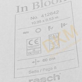 Rasch In Bloom 4126-42 412642 Damask büyük Duvar Kağıdı 5m² - Görsel 3