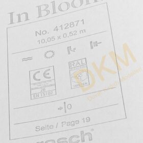 Rasch In Bloom 412-871 412871 Düz kumaş Duvar Kağıdı 5m² - Görsel 3
