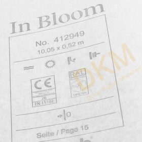 Rasch In Bloom 412-949 412949 Düz kumaş Duvar Kağıdı 5m² - Görsel 3