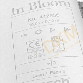 Rasch In Bloom 412-956 412956 Düz kumaş Duvar Kağıdı 5m² - Görsel 3